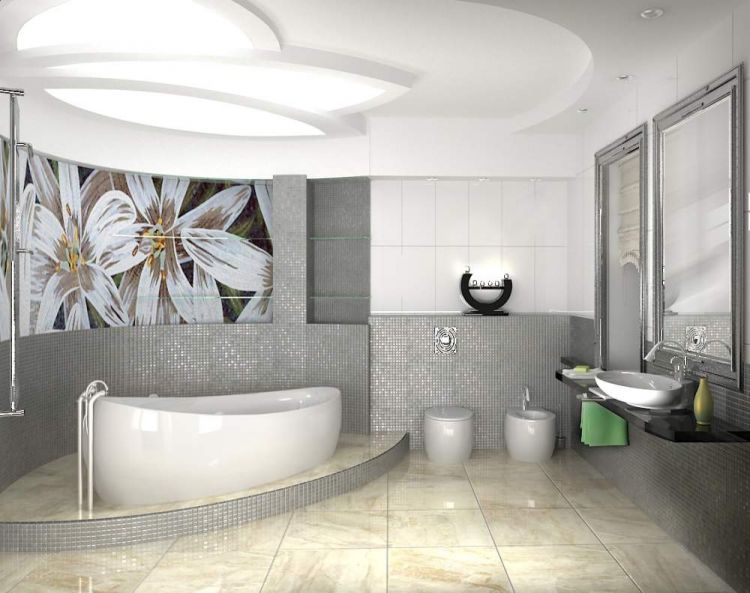 Дизайнерские аксессуары и декор для ванной комнаты
