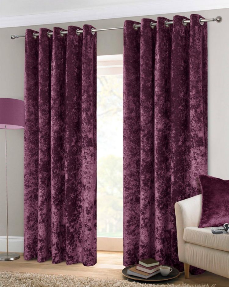 Лиловые шторы - фото идеальной гармонии цвета в интерьере