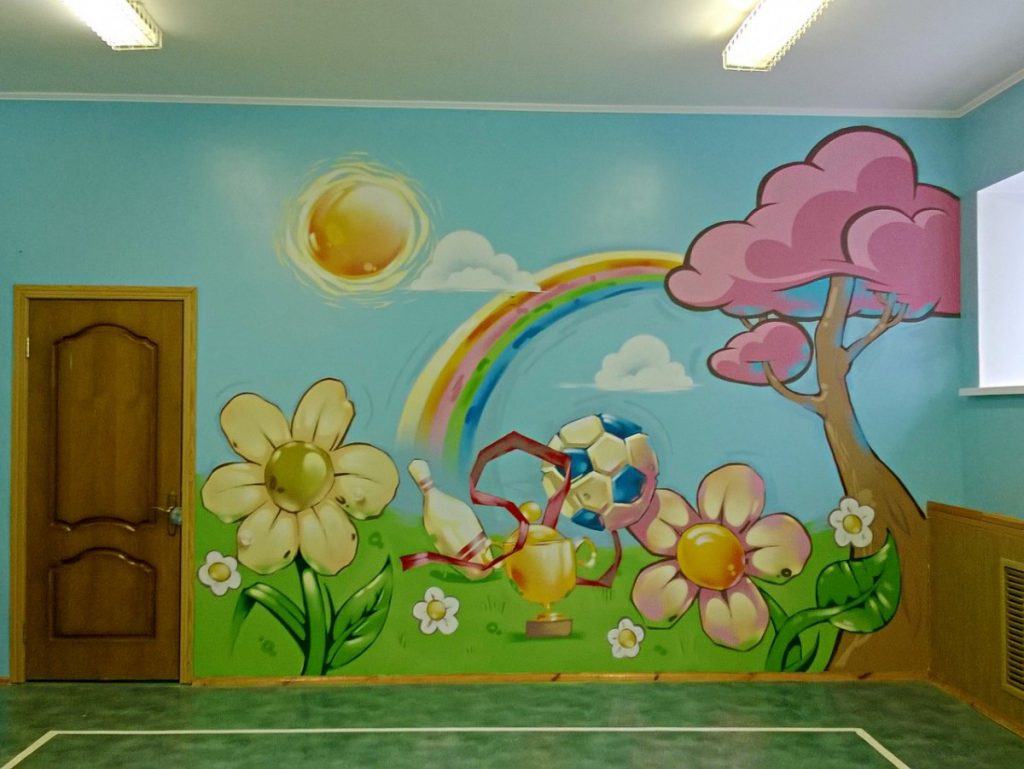 Оформление группы стены. Украшение стен в детском саду. Красивые стены в детском саду. Роспись стен в садике. Декор стен в ДОУ.