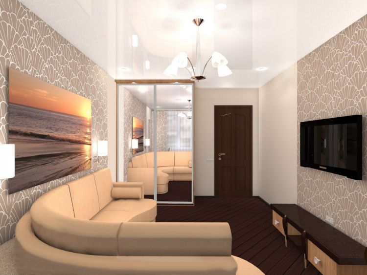 Дизайн гостиной-спальни 14 15 кв м 50 фото оформление интерьера в комнате 3 на 5 м и 14 кв метров